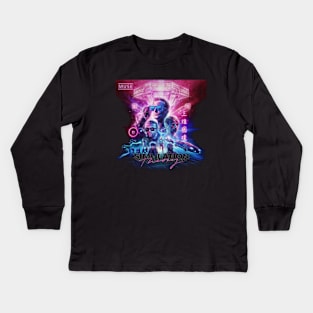 Space Dementia Kids Long Sleeve T-Shirt